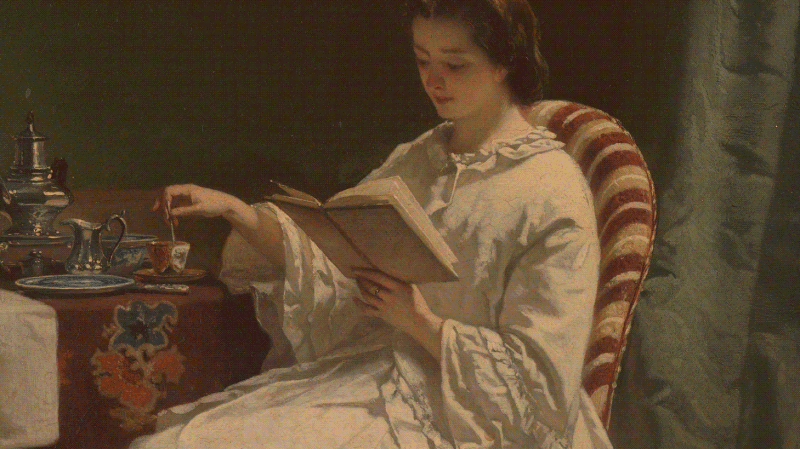 Reading with teafortiffany