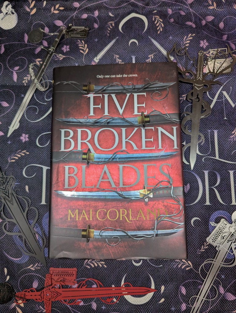 Image of the cover of Five Broken Blades by Mai Corland