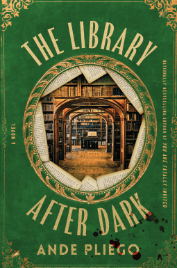 Cover of book for The Library After Dark by Ande Pliego