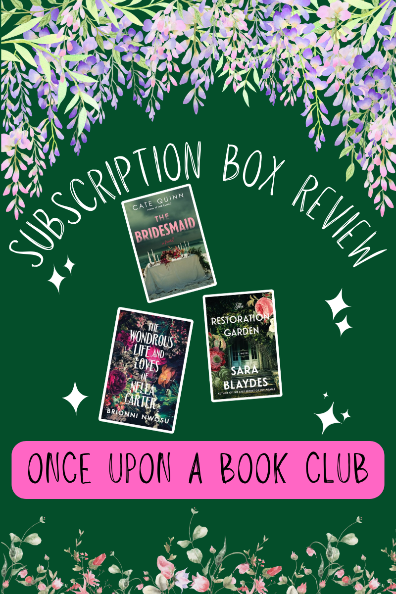 Subscription Box Review: Part 2 Once Upon A Book&nbsp;Box