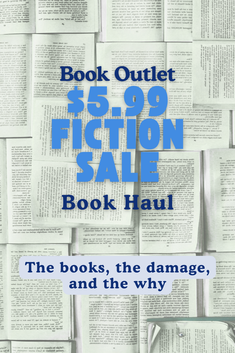Book Outlet $5.99 Fiction Sale Book&nbsp;Haul